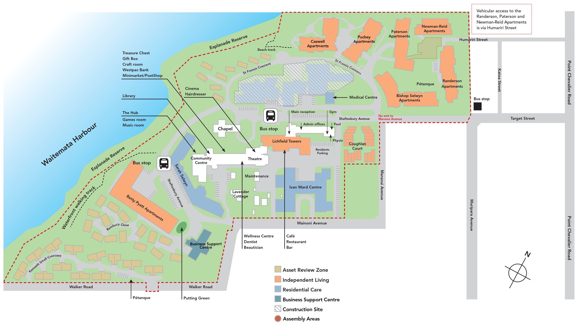 Selwyn Village Map - March 2025a